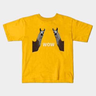 llamas Kids T-Shirt